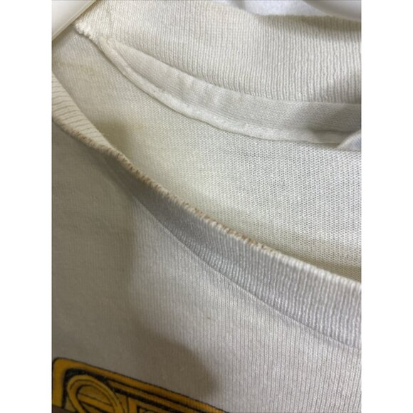 Vintage 1985 Grateful Dead Mens T Shirt Skeleton On Raft In Pool On TV Hanes XL - Picture 13 of 13